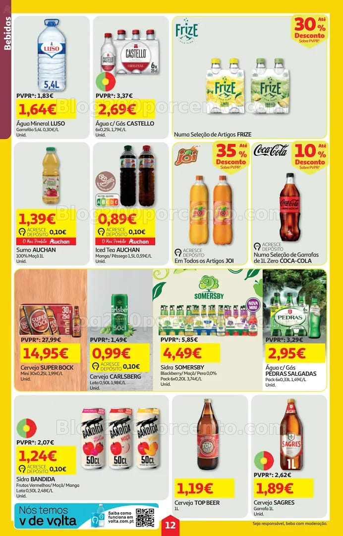 Antevisão Folheto MINIPREÇO - AUCHAN Promoções de 30 abril a 6 maio